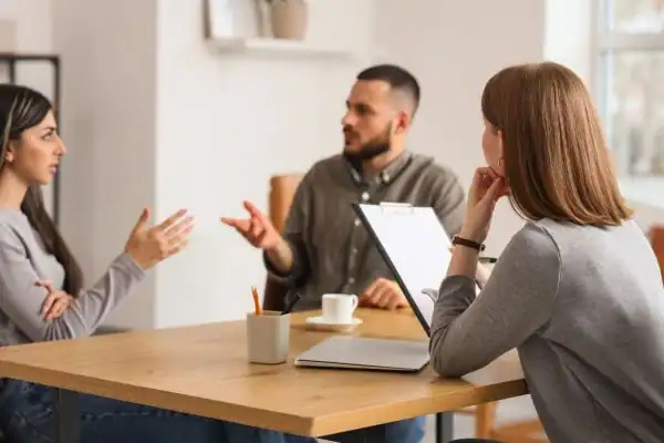 Image of couple access free mediation using family mediation voucher scheme Sale